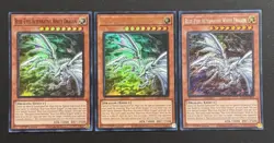 2024 YUGIOH RA02 SUPER/ULTRA/SECRET RARE BLUE EYES ALTERNATIVE WHITE DRAGON NM - Image 1