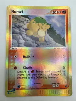 Numel 70/97 EX Dragon Reverse Holo Rare Pokemon Card - Image 3