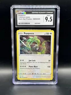 Rayquaza SWSH029 SWSH: Sword & Shield Promo Cards Holo - CGC 9.5 MINT+ - Image 1