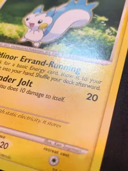 PACHIRISU - 35/130 - DIAMOND AND PEARL - RARE POKEMON CARD - LP - Image 3