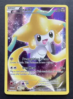 Pokemon Card Black Star XY Promo : JIRACHI XY112 Mythical Collection - EX/NM - Image 1
