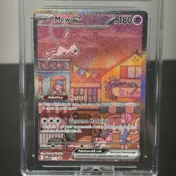 Mew ex 053 Sv: Scarlet & Violet Promo Cards Holo CGC 8.5 - Image 2