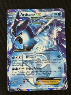 Pokemon TCG Articuno EX Ultra Rare Holo Card Plasma Storm 25/135 - Image 1