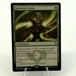 Magic The Gathering Khans of Tarkir Hardened Scales Regular NM - Image 1