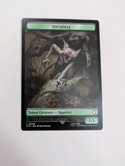 MTG - Junk 0015/Squirrel 0009 Token - Fallout (PIP) NM/M Condition - Image 4