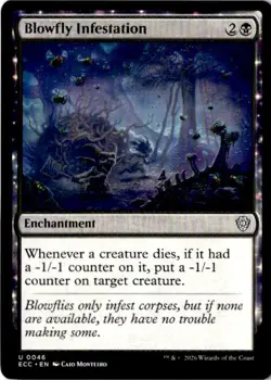 Blowfly Infestation U Commander: Lorwyn Eclipsed 46 NM - Image 1