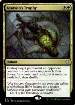 Assassin's Trophy R Commander: Lorwyn Eclipsed 119 NM - Image 1