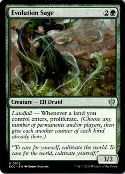 Evolution Sage U Commander: Lorwyn Eclipsed 105 NM - Image 1