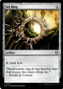 Sol Ring () U Commander: Lorwyn Eclipsed 57 NM - Image 1