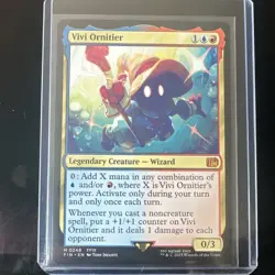 Vivi Ornitier (Final Fantasy | Mythic | Legendary Creature Wizard | Blue Red) - Image 1