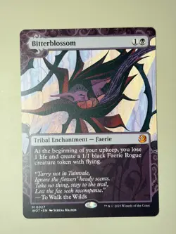 Bitterblossom (WOT 0027) - English - MTG Wilds of Eldraine: Enchanting Tales - Image 1
