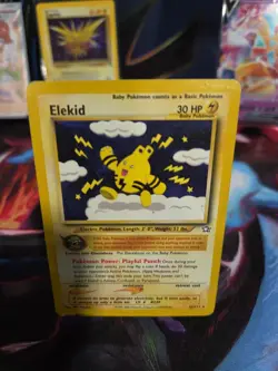 Pokemon TCG Elekid Neo Genesis 22/111 Unlimited Rare LP #11 - Image 1
