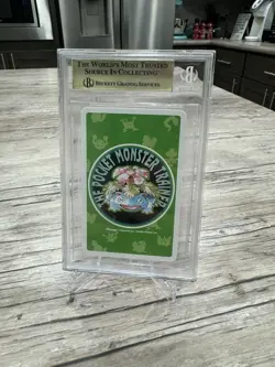 Bulbasaur Ace 1996 Red Poker Set Pokemon Card. Beckett BGS 9.5 GEM MINT. - Image 3