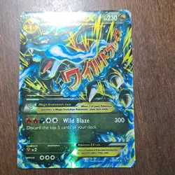 Pokemon M Charizard EX Full Art Holo Ultra Rare Flashfire 69/106 HP230 - Image 1