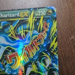 Pokemon M Charizard EX Full Art Holo Ultra Rare Flashfire 69/106 HP230 - Image 4