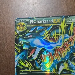 Pokemon M Charizard EX Full Art Holo Ultra Rare Flashfire 69/106 HP230 - Image 5