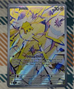Pokemon TCG Joltik Card 150/142 Stellar Crown Illustration Rare NM - Image 2