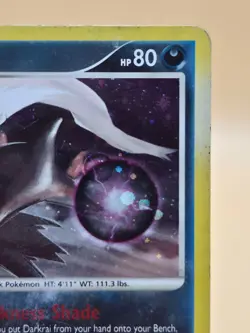 2008 POKEMON DIAMOND & PEARL MAJESTIC DAWN DARKRAI LV. 48 3/100 HOLO RARE HP - Image 3