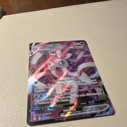 Pokemon Sylveon VMAX Evolving Skies Ultra Rare Holo 075/203 310 HP Rapid Strike - Image 4