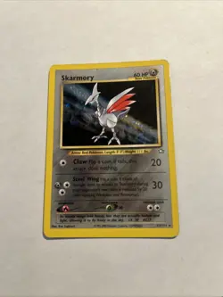 2000 Pokemon Skarmory 13/111 Neo Genesis Holo MP - Image 1