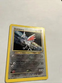 2000 Pokemon Skarmory 13/111 Neo Genesis Holo MP - Image 2