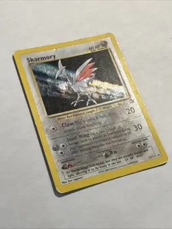 2000 Pokemon Skarmory 13/111 Neo Genesis Holo MP - Image 5