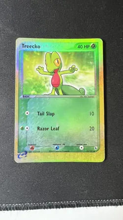 Pokemon: Treecko #76/109 Reverse Holo Ruby & Sapphire 2003 E-Series - LP+ - H38 - Image 1