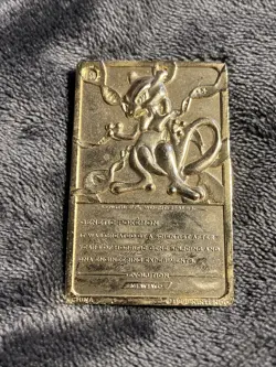 1999 Pokemon 23K Gold Plated Trading Card Only Mewtwo Vintage - Image 2