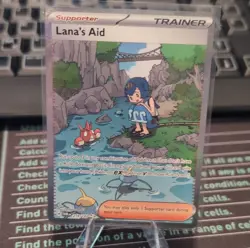 Pokemon Lana's Aid 219/167 Sv06: Twilight Masquerade Holo Special Illustration … - Image 1