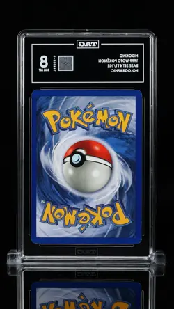 Pokemon 1999 Nidoking Base Set Unlimited #11 TAG 8 NM-Mint - Image 2