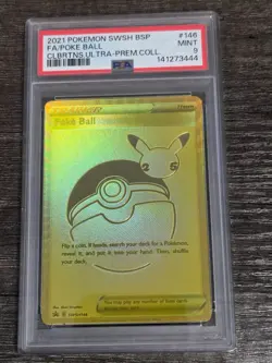 2021 POKEMON SWSH BSP #146 - FA/POKE BALL - CLBRTNS ULTRA PREM COLLECTION - Image 1