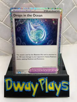 2023 Pokemon Classic Collection Box Drops in the Ocean Holo CLB 021/034 English - Image 1