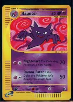 Pokemon EXPEDITION - #80/165 Haunter - Reverse Holo - ENG - Lightly Played - Image 1