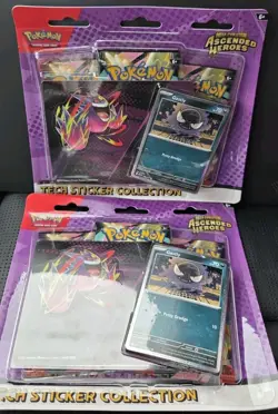 2 Pokemon TCG ME2.5 Ascended Heroes Tech Sticker Collection Bundle Sealed New - Image 1