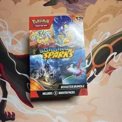 Pokemon TCG Surging Sparks Booster Bundle Sealed, 6 Booster Packs - Image 1