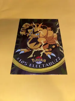 2000 Topps Pokemon TV Animation Edition Series 3 Holo Foil #125 Electabuzz - Image 1