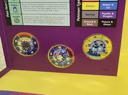 1999 Pokemon Battling Coin Game 3 Coins Opened /case 16 - Image 2