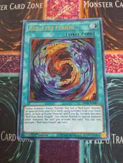 Yu-Gi-Oh! Red-Eyes Fusion BROL-EN067 Ultra Rare 1st Edition Near Mint - Image 1