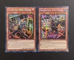 2024 YUGIOH MP24 SECRET RARE VANQUISH SOUL RAZEN & HEAVY BORGER NM SET - Image 1