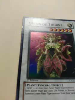 Yugioh! Queen of Thorns CSOC-EN042 Super Rare LP - Image 2