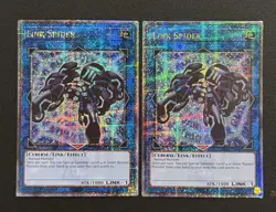 2024 YUGIOH MP24 QCR SECRET RARE LINK SPIDER X2 NM - Image 1