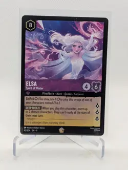 ELSA - SPIRIT OF WINTER 2025 LORCANA FABLED LEGENDARY # 43/204 - Image 1