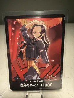 DON !! Card (Nico Robin) ONE PIECE Heroines Edition Japanese Near Mint - Image 1