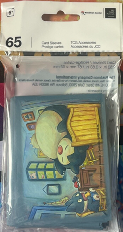 Pokemon Center × Van Gogh Museum Munchlax & Snorlax Inspired Card Sleeves - Image 1