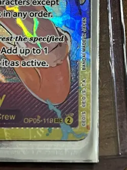 Monkey.D.Luffy OP05-119 SEC - Awakening of the New Era One Piece Card Near-Mint - Image 2