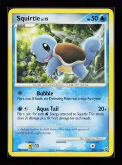 Squirtle 112/132 Common Secret Wonders Pokemon Card - Image 1