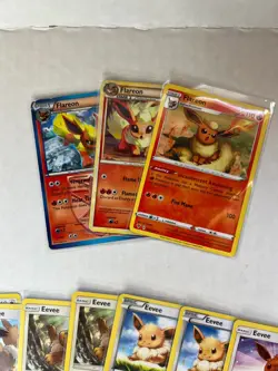 Eeveelution / Eevee Pokemon 36 Card lot with 2025 Pokemon day Eevee - Image 3