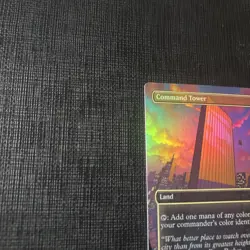 Foil Secret Lair Command Tower 1994 x1 Magic Cards MTG Spider-Man - Image 5