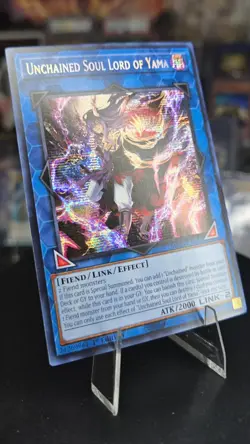 Unchained Soul Lord of Yama MP24-EN101 Tin Misprint Secret Rare Yu-Gi-Oh Card - Image 3