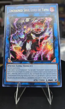 Unchained Soul Lord of Yama MP24-EN101 Tin Misprint Secret Rare Yu-Gi-Oh Card - Image 4